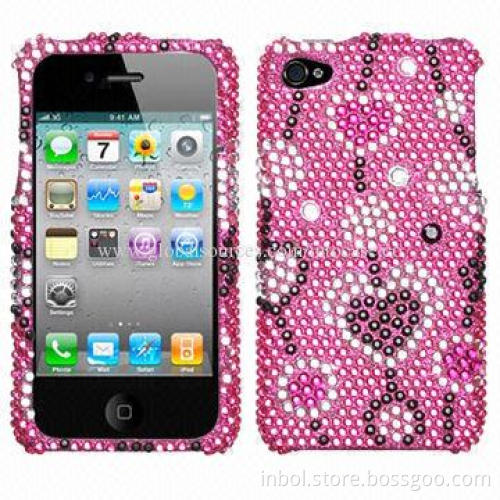 Camo diamonds cell phone cover, OEM accepted